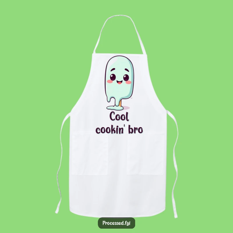 Funny Melting Popsicle Apron: Hilarious Kitchen Gift for Sweet Cooks