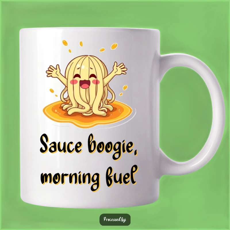 Funny Noodle Splash Mug: A Hilarious Gift for Pasta Lovers Who Love Chaos