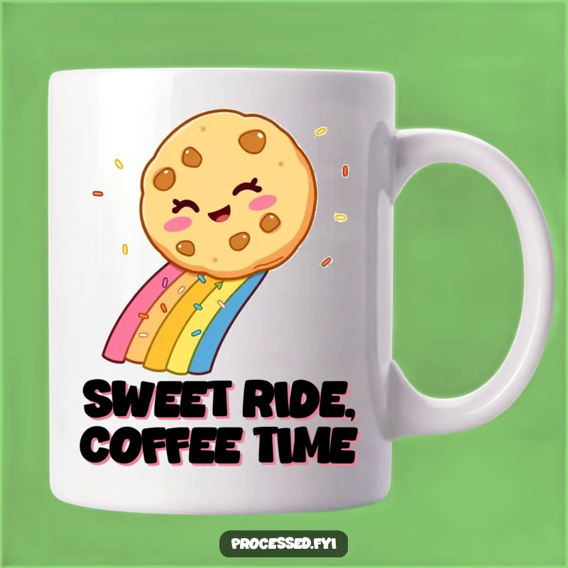 Funny Winking Cookie Rainbow Sprinkle Mug: A Hilarious Treat and Perfect Gift!