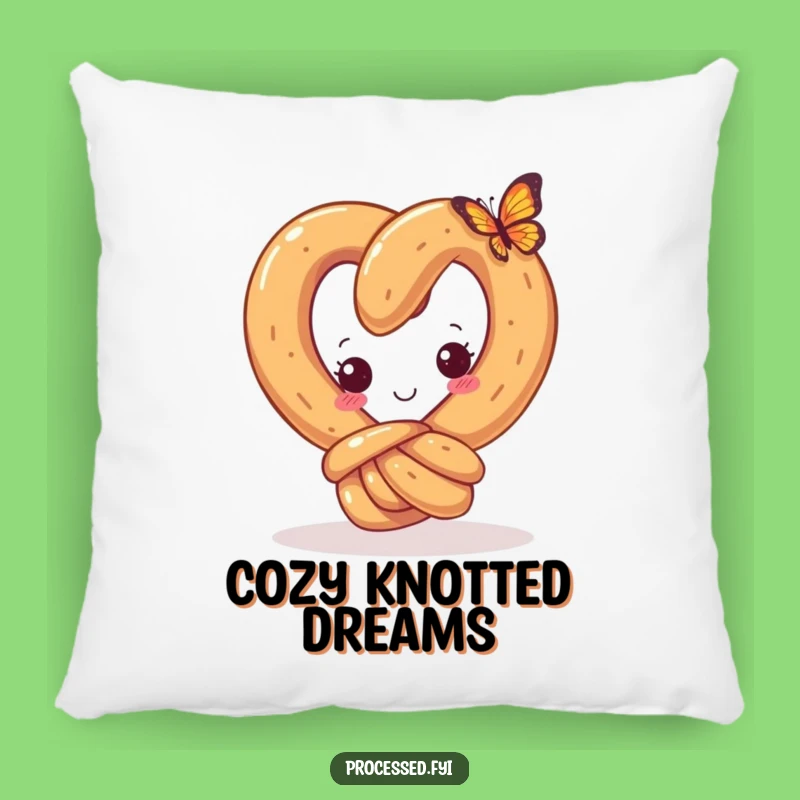 Funny Pretzel Pillow: Cozy Comfort with Whimsical Charm