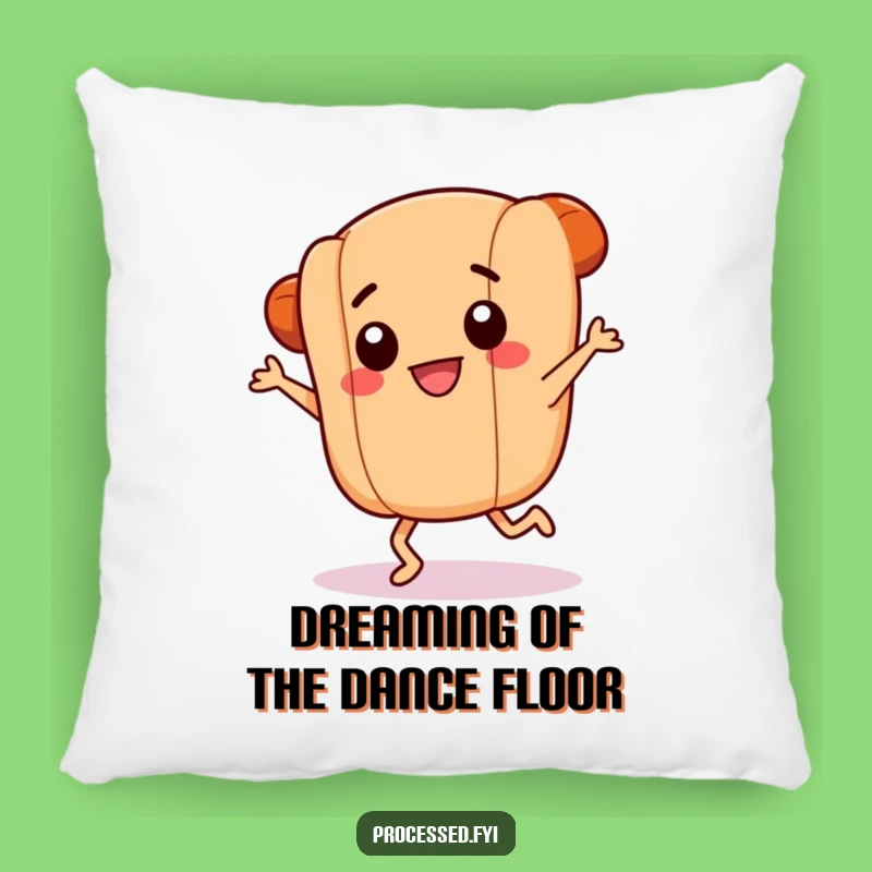 Funny Dancing Hotdog Pillow: Cuddle Up with Foodie Comfort