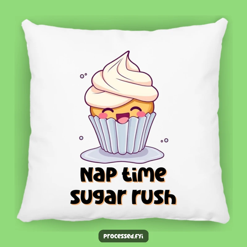 Funny Giggle Cupcake Pillow: Cozy Sweetness - A Comfy & Funny Gift for Snuggles!