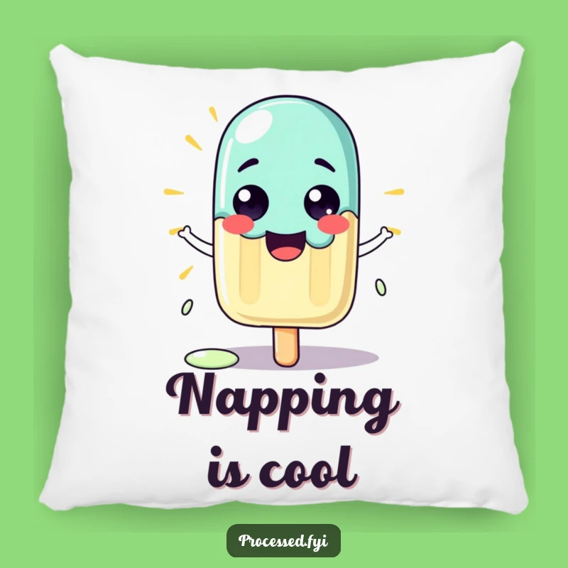 Funny Proud Melting Popsicle Pillow: Cozy Up with This Cool Treat!