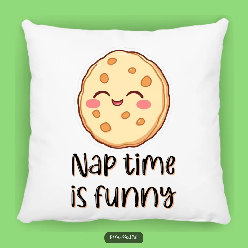 Comforting Funny Laughing Cookie Pillow: Huggable Humor for Your Home