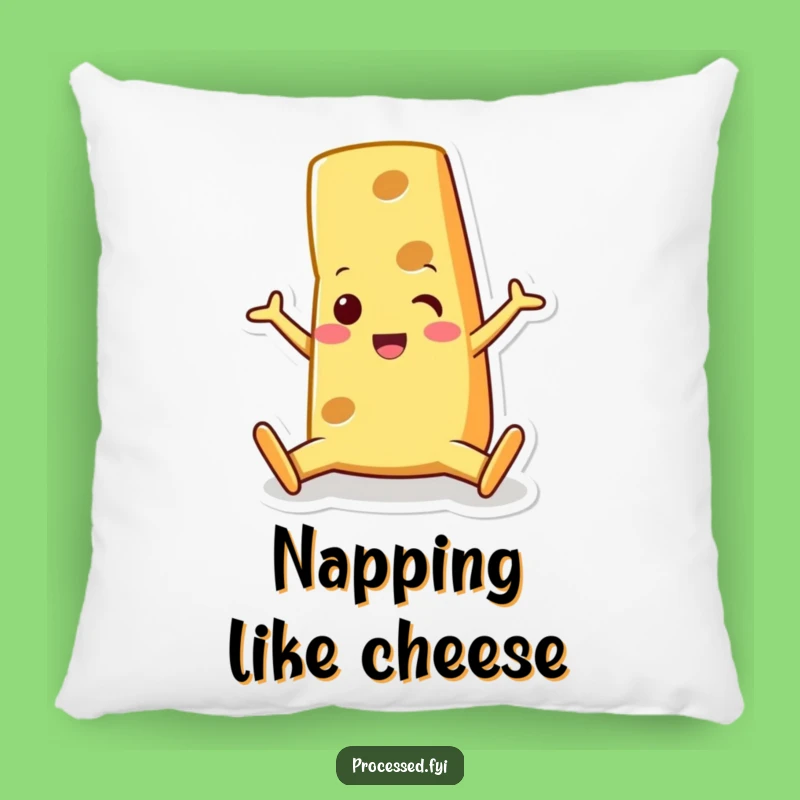 Funny Cheese Wedge Pillow: Cuddle Up with This Flexible Friend's Cheesy Charm