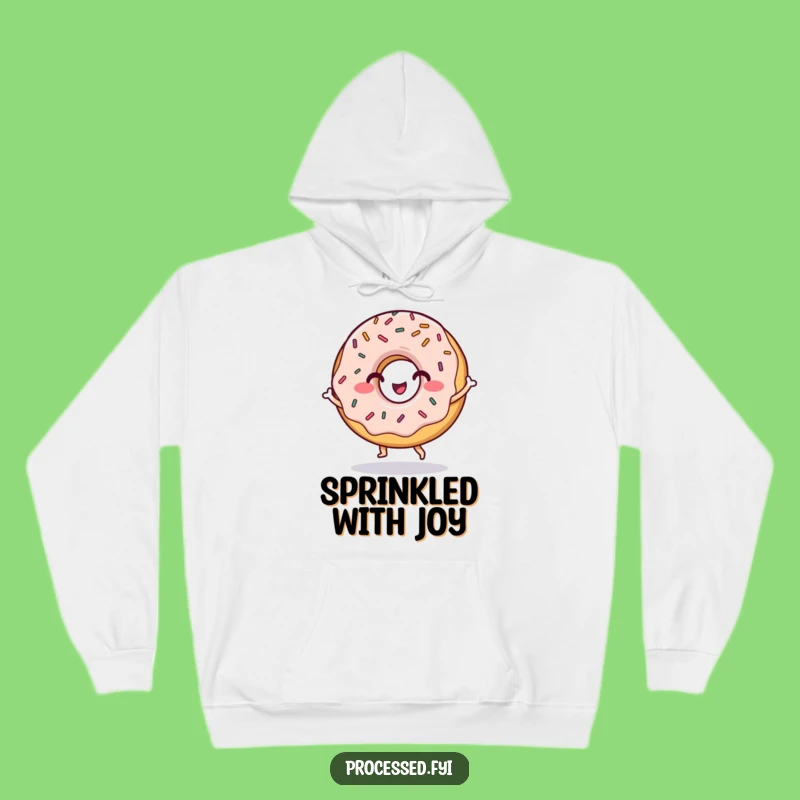 Funny Donut Dance Hoodie: Cozy & Hilarious Gift for Sweet People