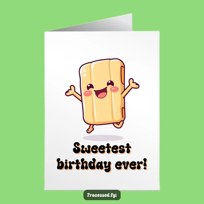 Free Printable Candy Bar Birthday Card - Jumpy & Joyful Downloadable Gift!