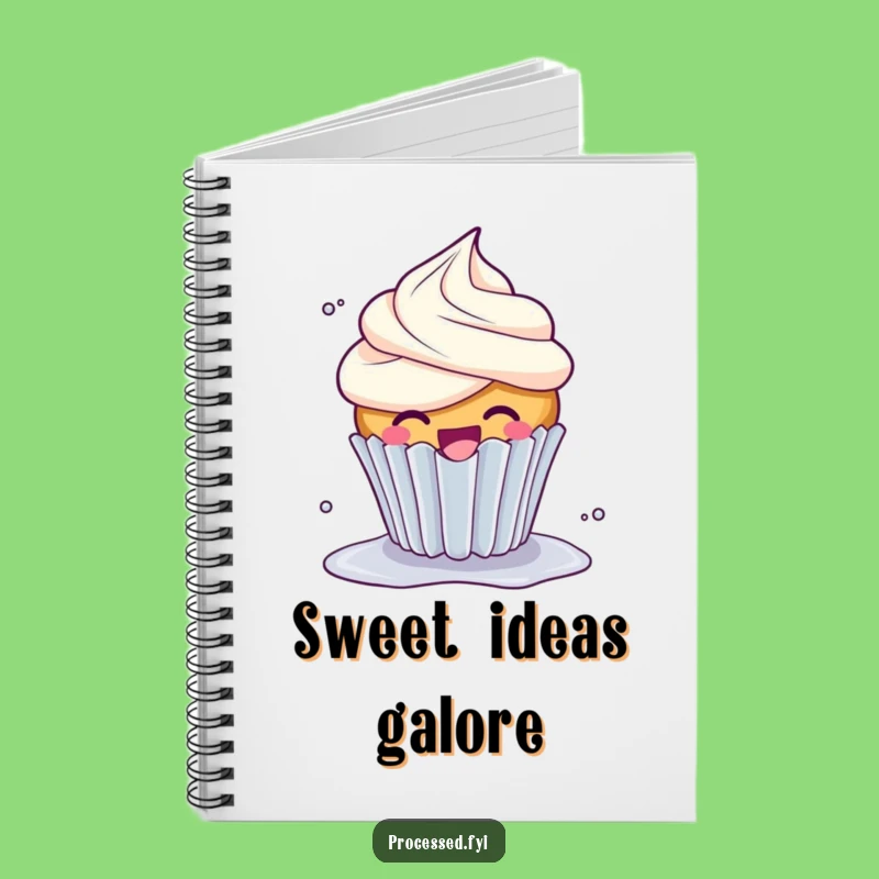 Funny Giggle Cupcake Notebook: Sweet Ideas Keeper - The Perfect Funny Gift for Notes!