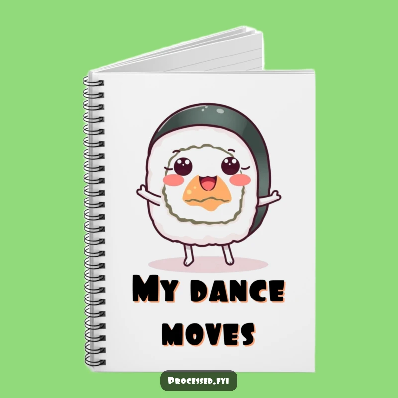 Funny Sushi Notebook: Hilarious Journal for Happy Thoughts & Foodie Ideas