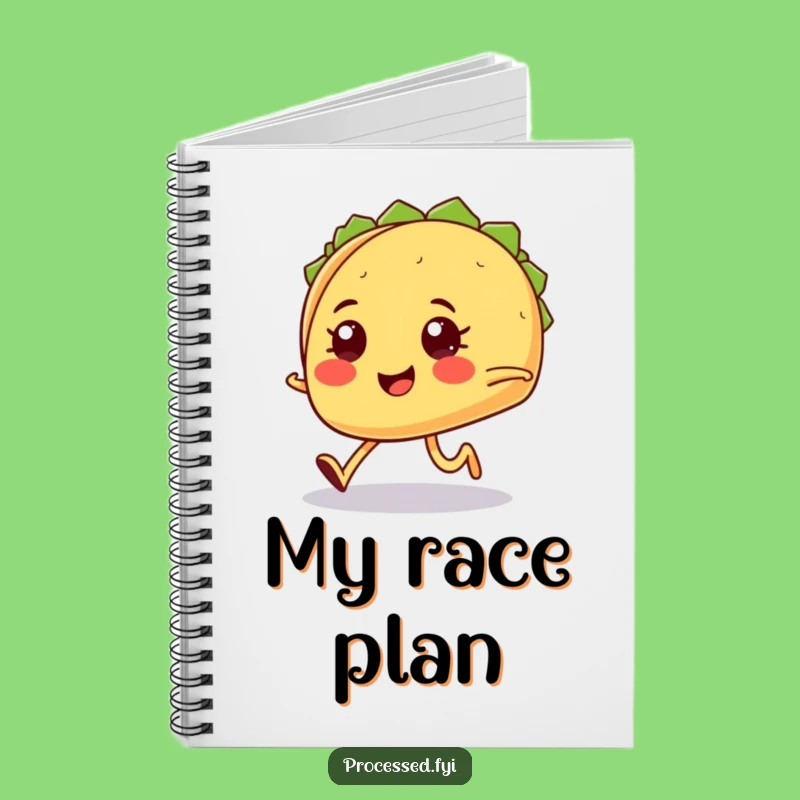 Funny Taco Notebook: Hilarious Journal for Determined Thoughts & Foodie Plans