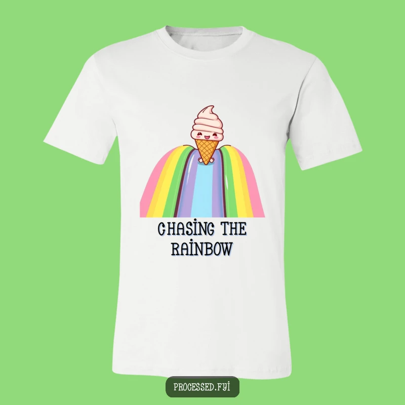 Funny Ice Cream T-Shirt: Slide into Joy with Sweet Style