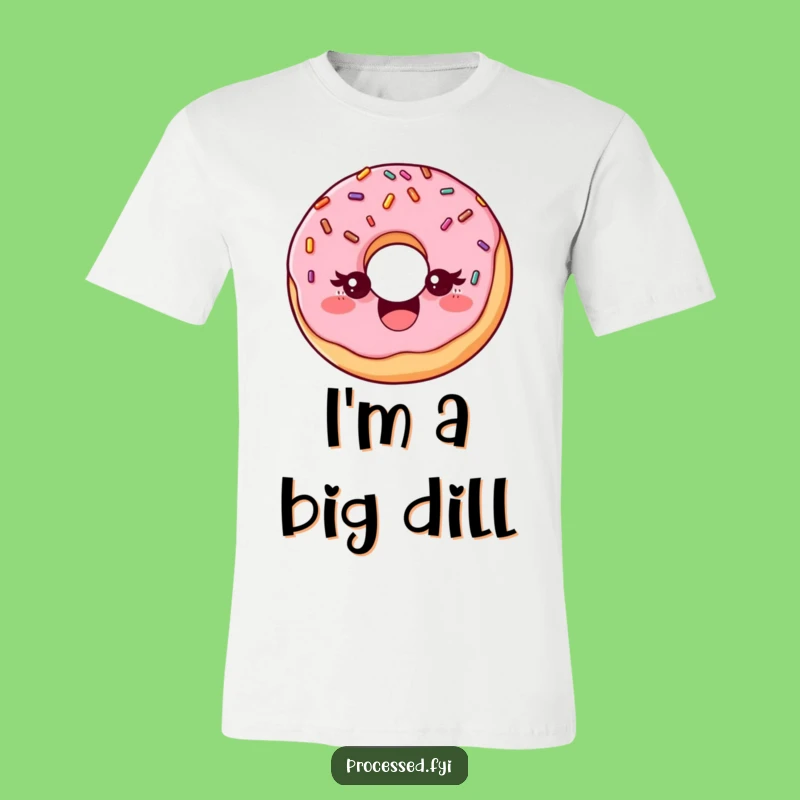 Funny Donut Wink T-Shirt: Delightful Sprinkle Lover Tee for Gifting