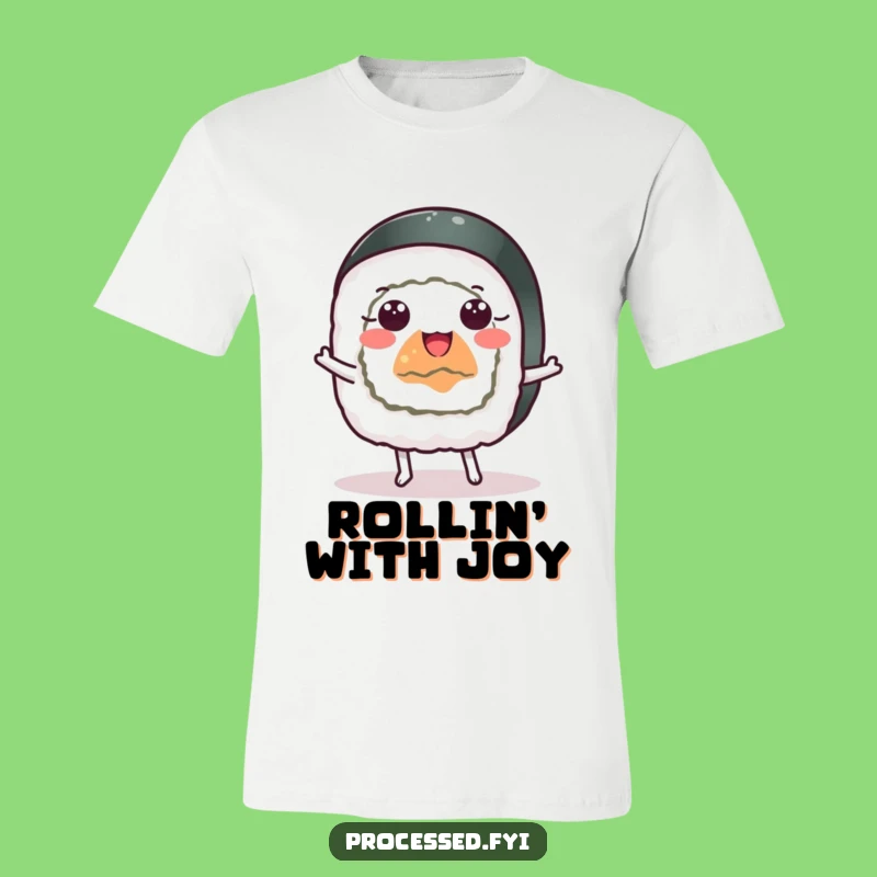 Funny Sushi Dance T-Shirt: Hilarious Tee for Joyful Foodies