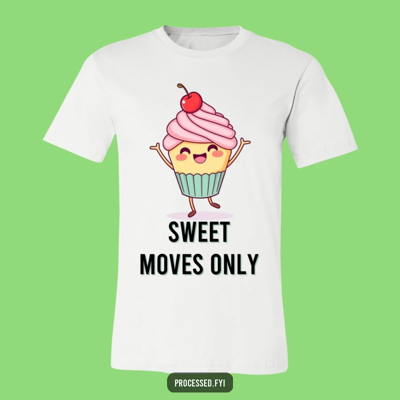 Funny Cupcake Jig T-Shirt: Wear Your Celebration Everywhere