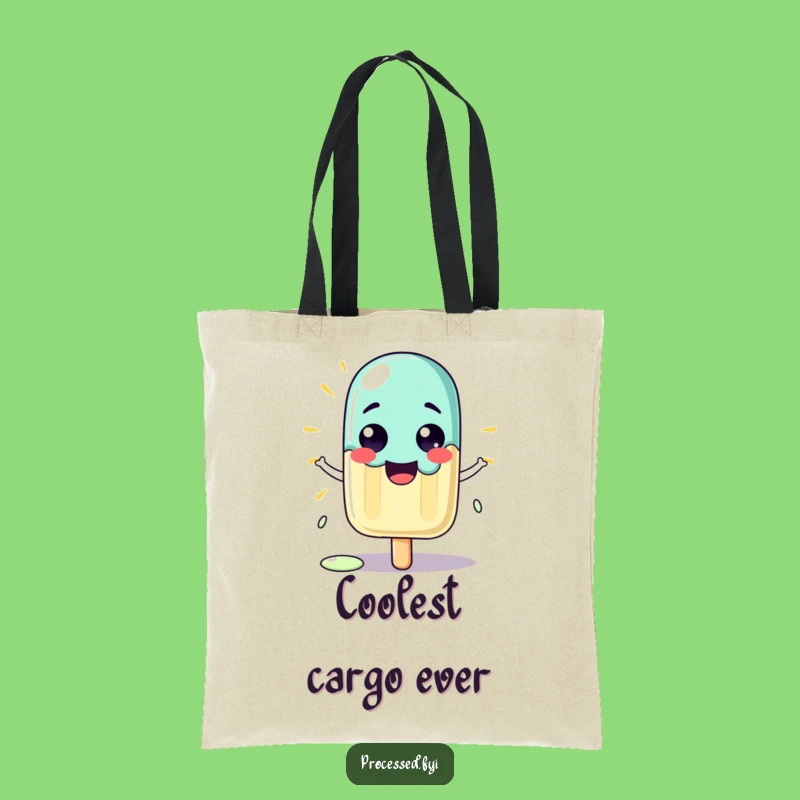 Funny Proud Melting Popsicle Tote Bag: Carry Your Sunshine and Smiles!